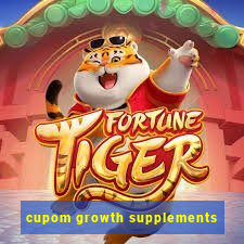 cupom growth supplements